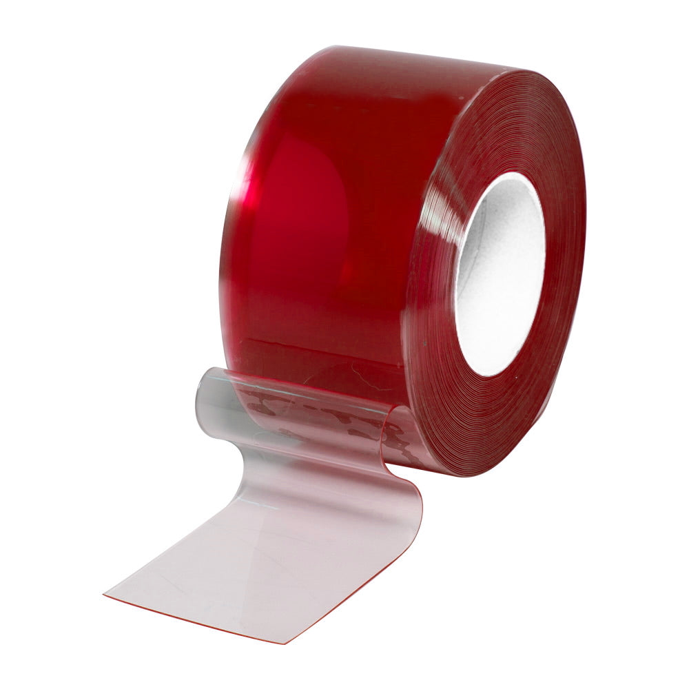 RED 2mm x 200mm PVC Roll (50m)